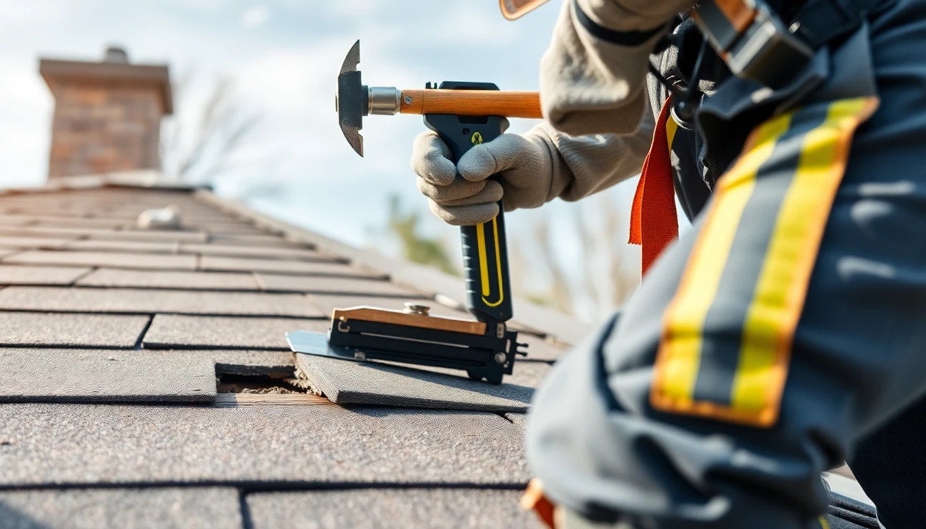 Emergency roof repair